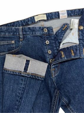 SuitSupply Jeans 31x32 Candiani Denim Selvedge Button Fly Slim Straight Italy